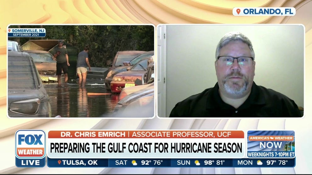 We're now nearly two weeks into the 2022 Atlantic hurricane season, and it's expected to be busy. The University of Central Florida has developed a tool to help Gulf Coast residents prepare and plan. Chris Emrich, director of research for UCF’s National Center for Integrated Coastal Research, joins FOX Weather.