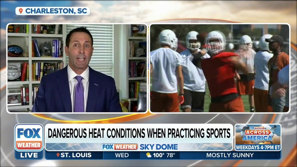 Dr. David Geier, Sports Medicine Specialist, provides tips on how athletes can change their training methods when in the heat. 