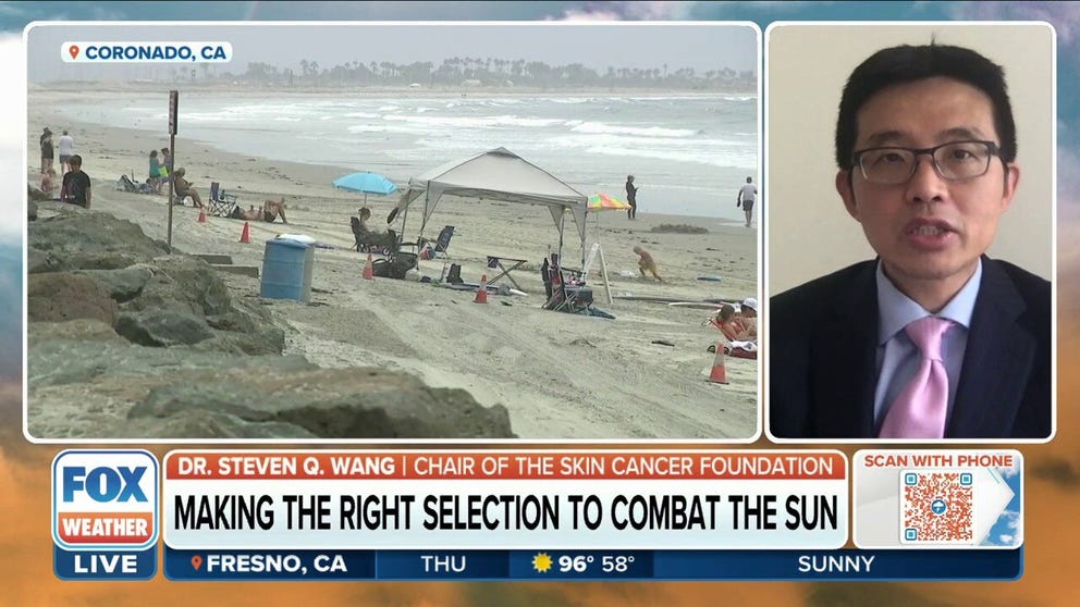 Dr. Steven Q. Wang joins FOX Weather and discusses safe sunscreen choices for your skin. 