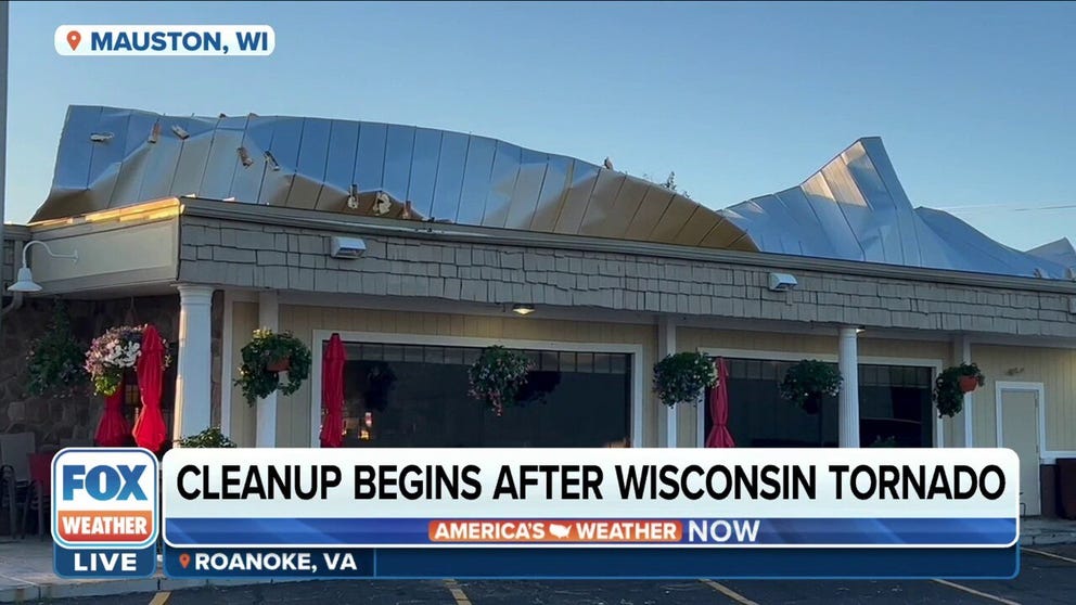 The National Weather Service confirms an EF-1 tornado moved through Mauston, Wisconsin on Wednesday. FOX Weather’s Will Nunley reports on the damage left behind. 