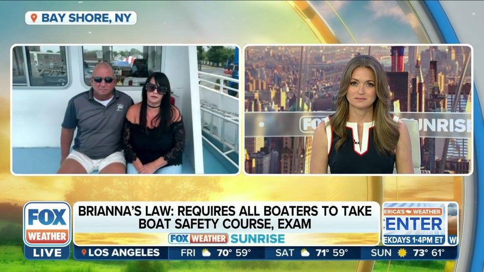 Brianna's Law is a comprehensive boater education law that requires all power boaters, including those operating sailing vessels with auxiliary power, to complete a boating safety course.