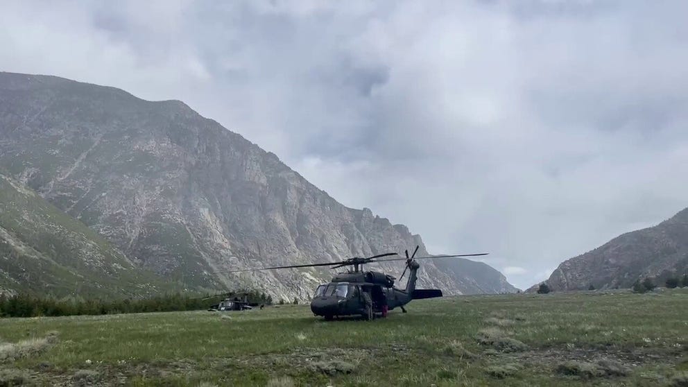A Denver man was rescued by a helicopter after the historic flooding in Yellowstone National Park left him stranded. 