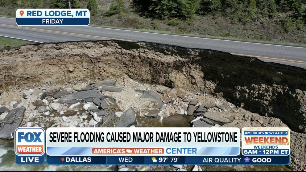 Cam Sholly, Superintendent of Yellowstone National Park, discusses the partially reopening of the national landmark on Wednesday. 