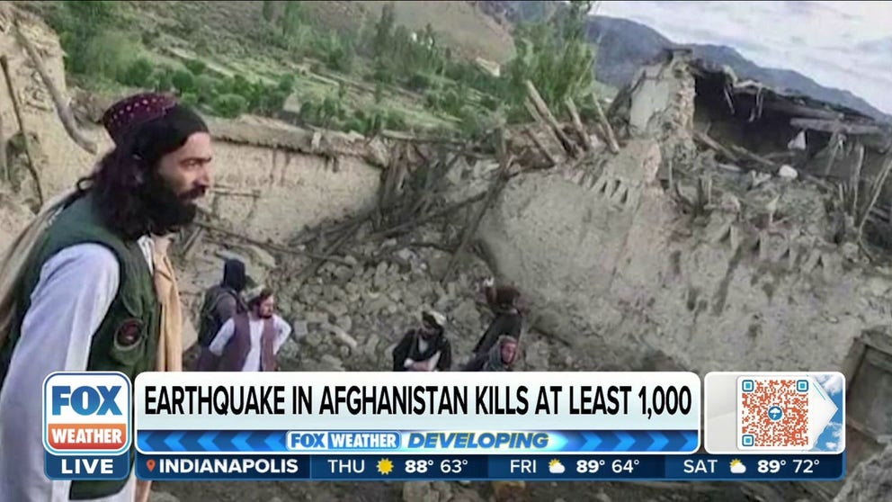 Millions reportedly felt the Afghanistan earthquake which killed at least 1,000 people. Fox News’ Alex Hogan with more on the earthquake aftermath. 