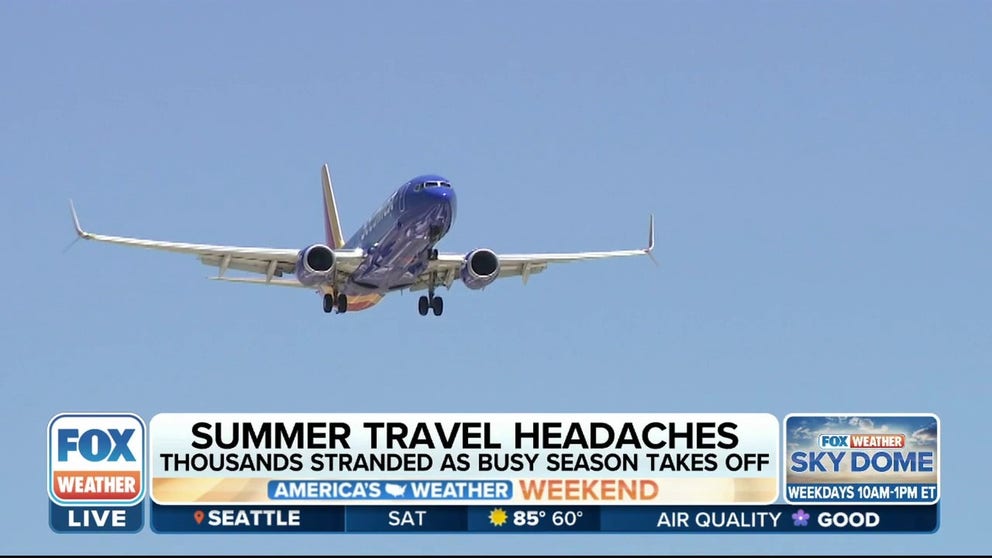 Temperatures aren't the only thing having a meltdown on this first weekend of summer. A new round of bad weather will only add to the summer travel "flightmares" we've been seeing for weeks.
