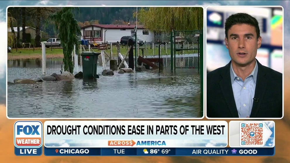 Drought conditions ease in West | Latest Weather Clips | FOX Weather