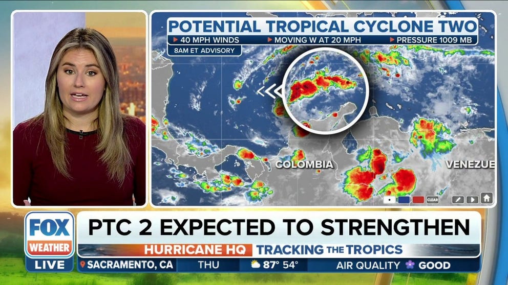 Potential Tropical Cyclone Two expected to strengthen as it continues ...