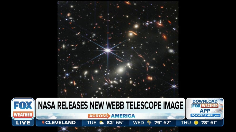 First Color James Webb Space Telescope Image Reveals 13 Billion Year First Color James Webb Space Telescope Image Reveals 13 Billion Year