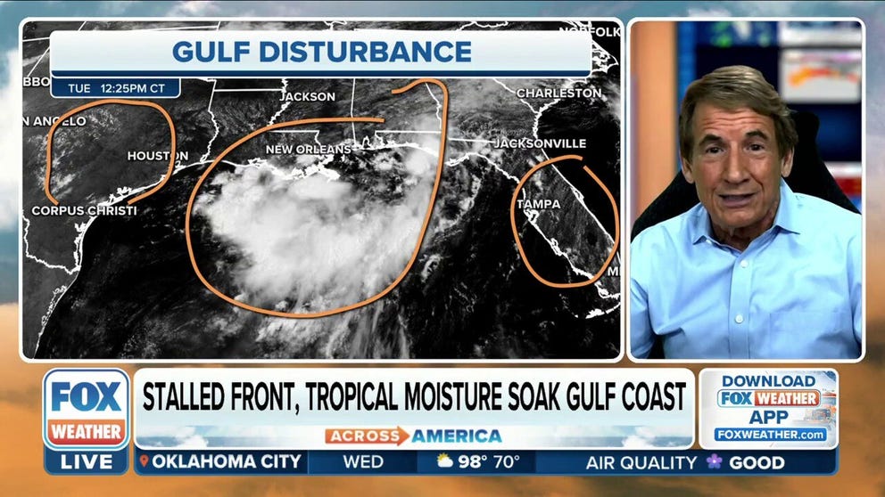 FOX Weather's Hurricane Specialist Bryan Norcross gives us an update on the storms in the Gulf and its probability for tropical development.