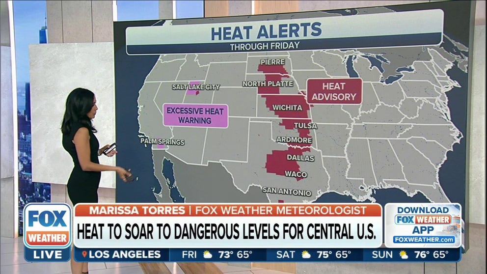 Heat advisories for Central US through Friday | Latest Weather Clips ...