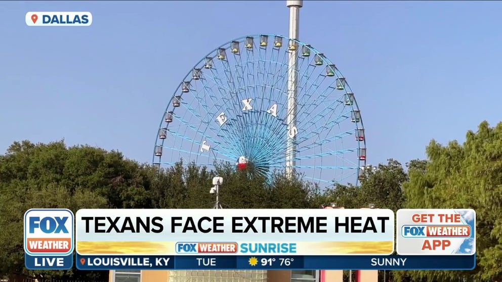 North Texas could be hotter than it's been in a decade with temperatures forecast to climb higher than 110 degrees in some parts of the state. FOX Weather's Robert Ray reports from Dallas.