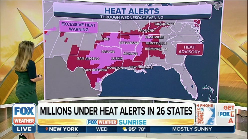 Numerous daily record highs will again be in jeopardy again Wednesday including in cities such as Dallas, Austin, San Antonio, Houston, El Paso, Lubbock and Shreveport, LA. 