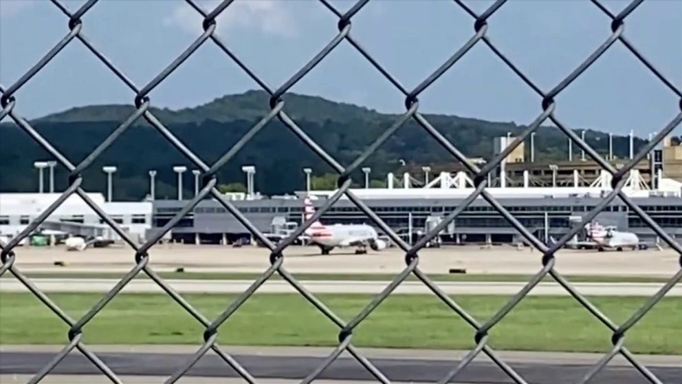 Turbulence over the Southeast forced an American Airlines plane to land in Alabama.