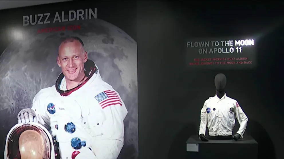  Apollo 11 items used during the mission will be up for Auction on July 26, including the jacket worn by Buzz Aldrin.
