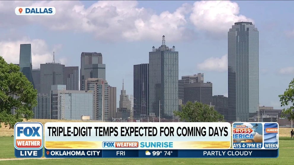 A 66-year-old woman has become Dallas County’s first heat-related death of the summer as the relentless heat wave continues. FOX 4 Dallas reporter Terrance Friday has more.