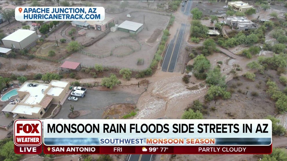 Areas most vulnerable to flash flooding remain areas near burn scars, in slot canyons, in locations that have overly saturated soils, and in more heavily urbanized areas of the Southwest. 