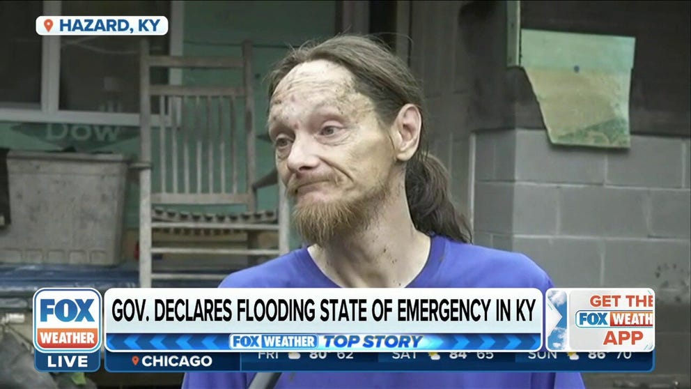 Kentucky flood survivor Woodrow Dunn tells FOX Weather’s Katie Byrne that there are ‘a lot of deaths’ and people 'are struggling' as communities come together in the Bluegrass State to pick up the pieces. 