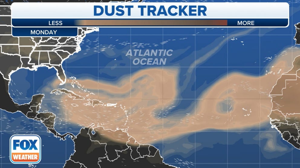 Florida and parts of the Gulf Coast could see hazy skies over the next several days.