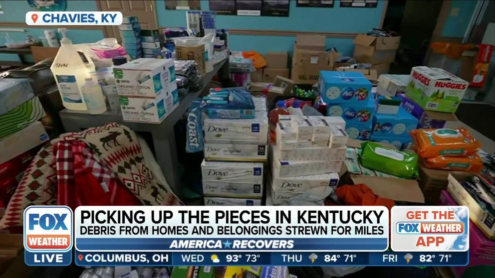 FOX Weather's Nicole Valdes is at Wendell H. Ford Airport in Chavies, KY where multiple missions have been launched in the last few days to locate and help those in need. 