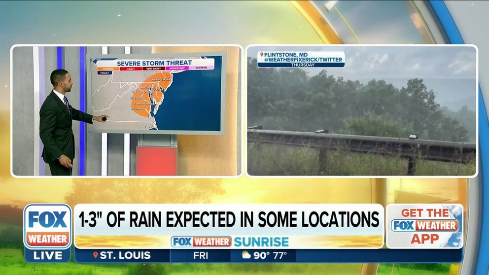 Severe storms threaten Northeast through the weekend | Latest Weather ...