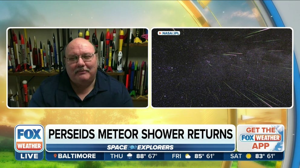 The peak meteor activity happens during the last supermoon this week. Bill Cooke with NASA’s Meteoroid Environments Office, explains more about the Perseid meteor shower. 