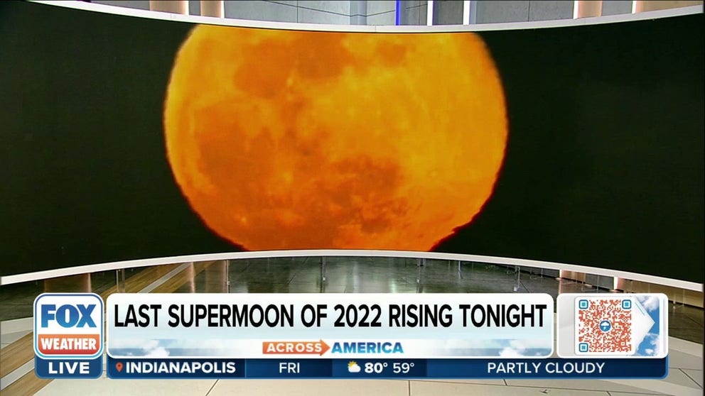 Last supermoon of 2022: What to know before its rise | Latest Weather ...