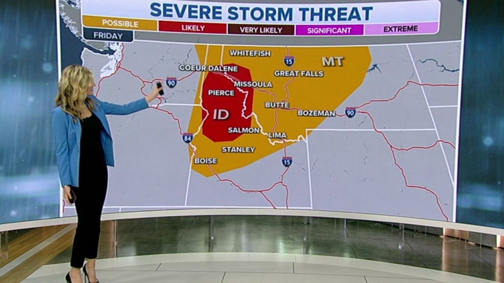 Severe Thunderstorm Watch for Idaho and Montana | Latest Weather Clips ...
