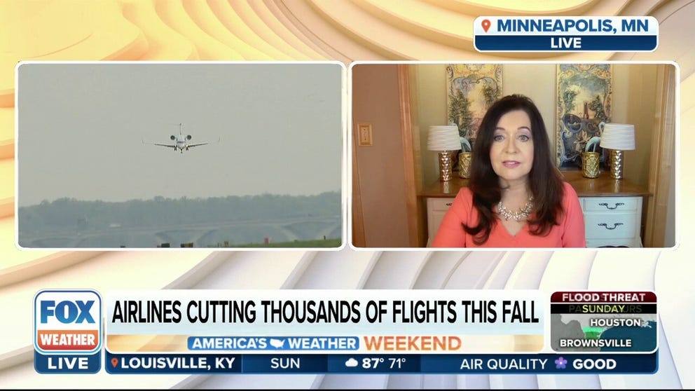 Kathleen Bangs of Flightaware.com advises fall and winter holiday travelers to buy tickets now as she forecasts prices to take off in the fall again.