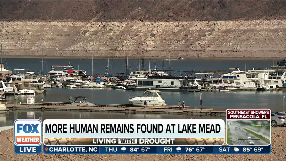 A fifth body has been exposed in Lake Mead as a severe drought continues to shrink the lake. FOX Weather's Max Gorden talks to a forensic meteorologist about the investigations into the other four bodies that have been found in the lake and the challenges these kinds of investigations pose. 