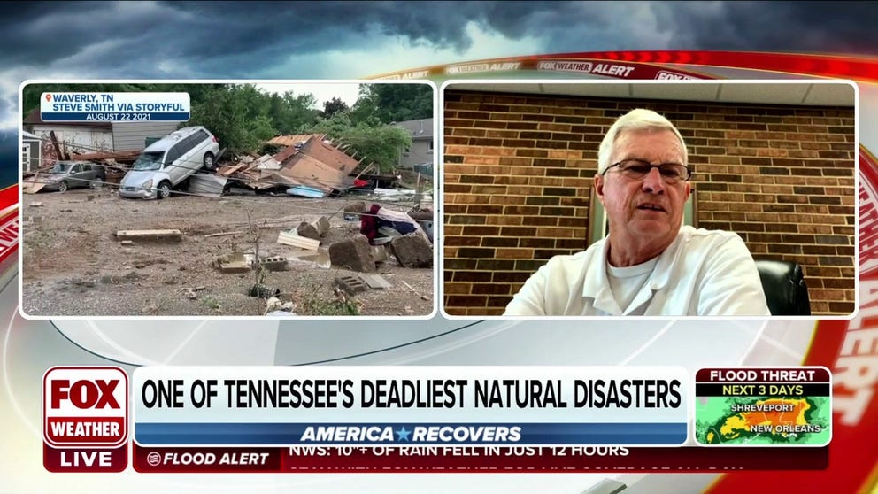 Buddy Frazier, Mayor of Waverly, Tennessee, reflects on the deadly flooding one year later. 