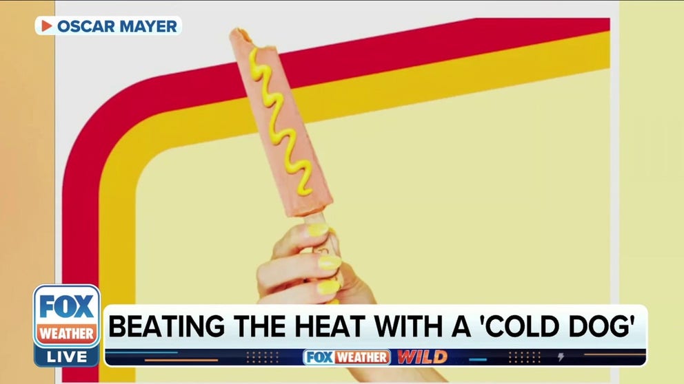 Oscar Mayer is selling hot dog-flavored popsicles and FOX Weather’s Nick Kosir and Marissa Torres give them a try!