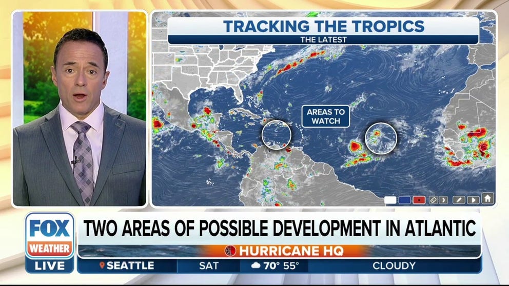 Atlantic beginning to stir with signs of increased tropical activity ...