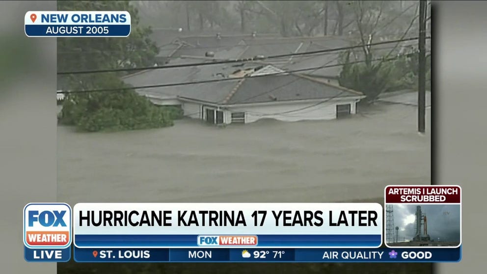 Hurricane Katrina, the costliest hurricane in U.S. history, slammed into Louisiana on Aug. 29, 2005. The winds and flooding that resulted from the storm caused nearly $187 billion in damage.