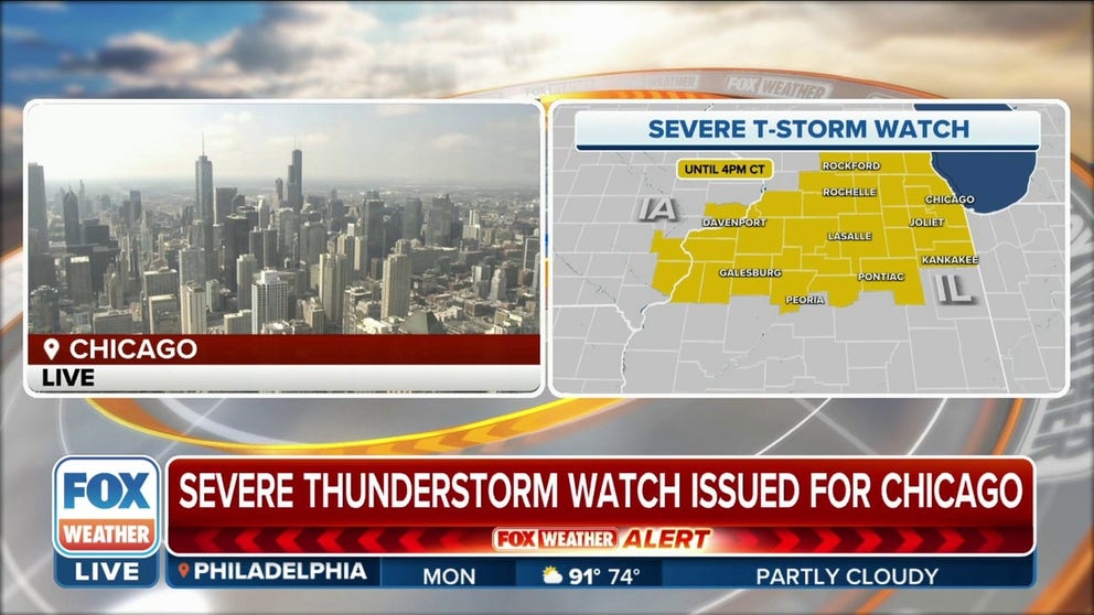 Severe Thunderstorm Watch issued for parts of Upper Midwest, including ...