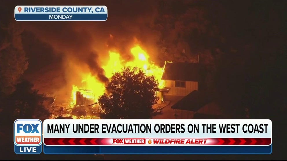 Tracking fires across the West | Latest Weather Clips | FOX Weather