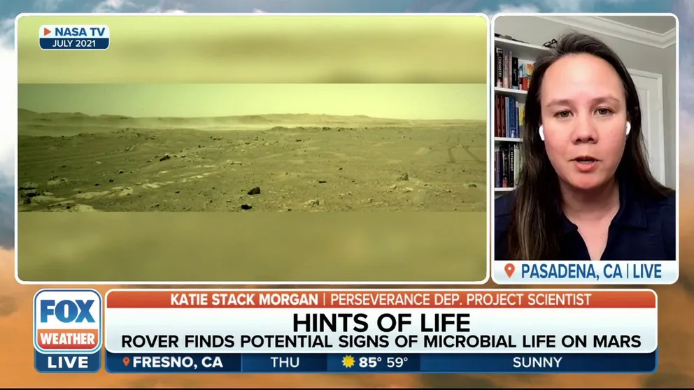 Perseverance Deputy Project Scientist Katie Stack Morgan said the rover discoveries point to an environment martian life may have lived in.