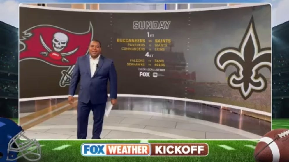 Several NFL games during Week 2 could be impacted by rain or storms. FOX Weather highlights which key players you should start in your lineup.