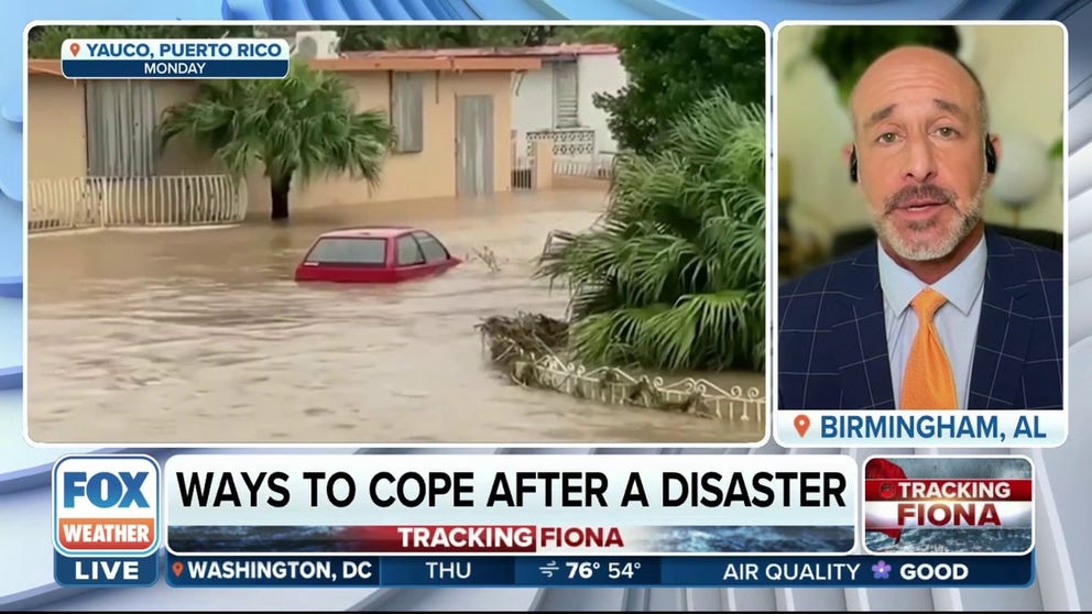 Clinical psychologist Joshua Klapow explains how families manage stress and heartache when extreme weather events, such as hurricanes, strike their love ones overseas.