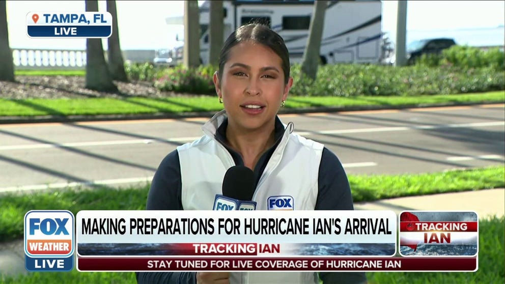'We expect to have to evacuate over 300,000 people and that's why we are starting today,' the Hillsborough County Sheriff said. FOX Weather's Nicole Valdes reports from Tampa with the latest. 