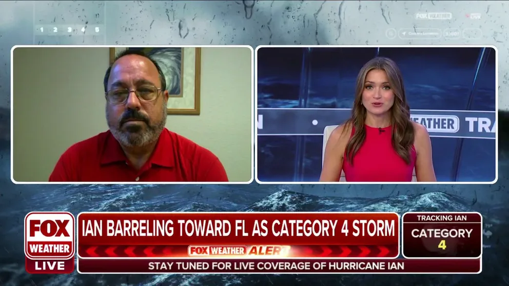 Brian Gleason, Communications Manager, Charlotte County, provides an update on his county as Hurricane Ian nears landfall. 