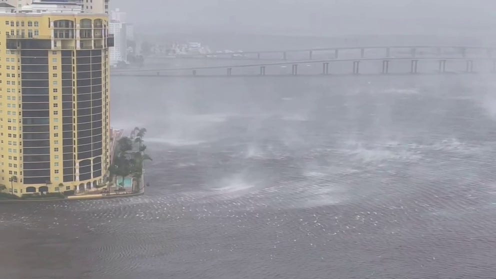 Watch Ian's Catastrophic Storm Surge Inundate Fort Myers | Fox Weather