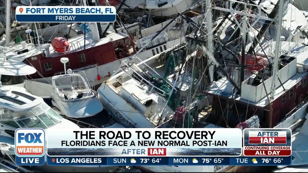 FOX Weather correspondent Max Gorden breaks down the ongoing recovery efforts in Florida after Hurricane Ian.