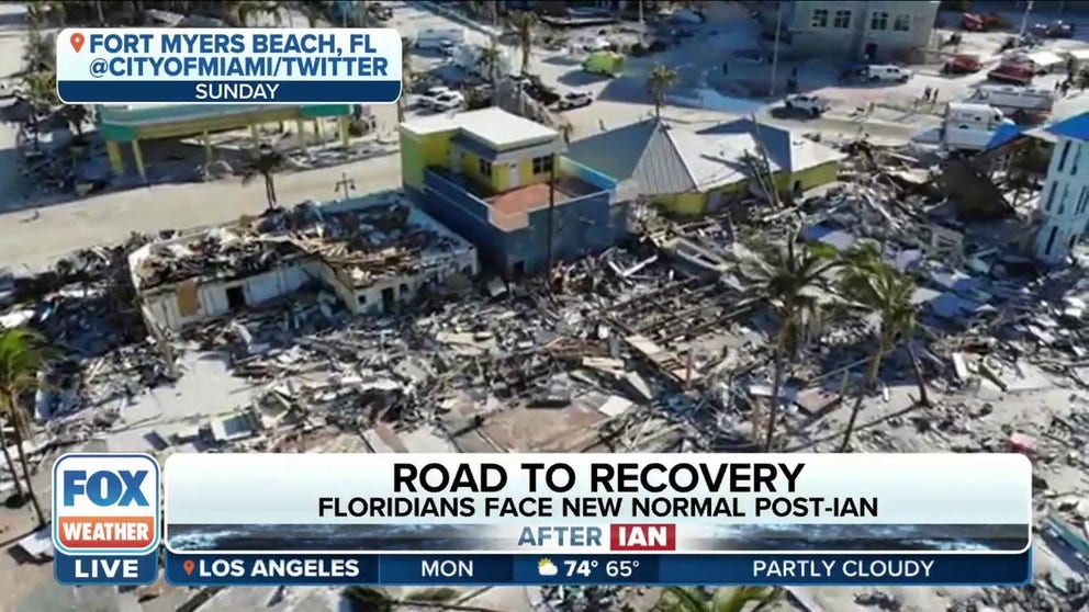 Florida and the Carolinas face a long road to recovery following Hurricane Ian. 