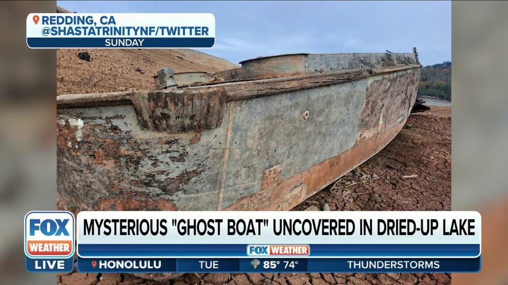 A boat that was uncovered when the water of a California lake dried up last year has ties to World War II and will be put on display at a Nebraska museum when it's restored.