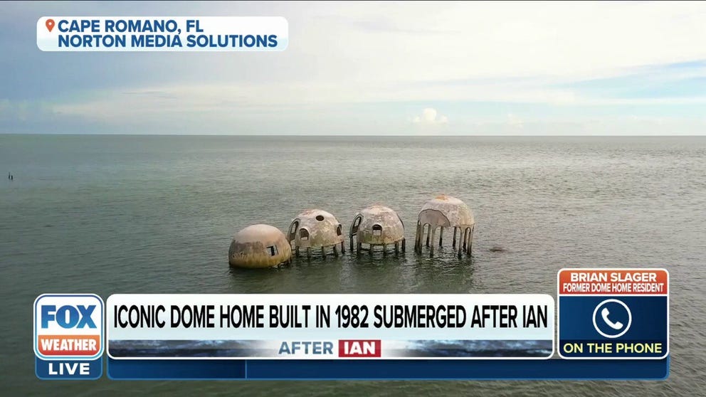 Former Dome Home resident, Brian Slager, reflects on the iconic landmark after it was destroyed by Hurricane Ian.