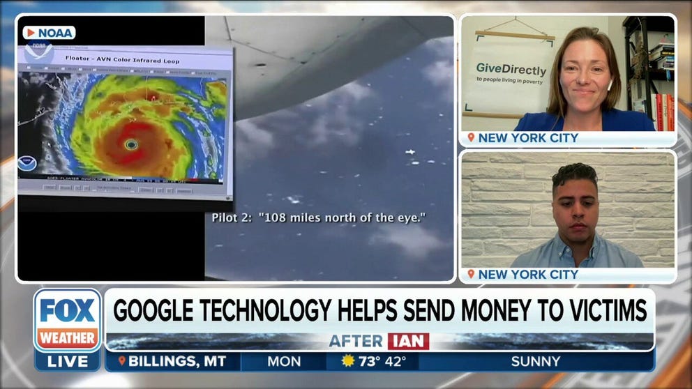 Givedirectly partners with google to use technology to help ian victims