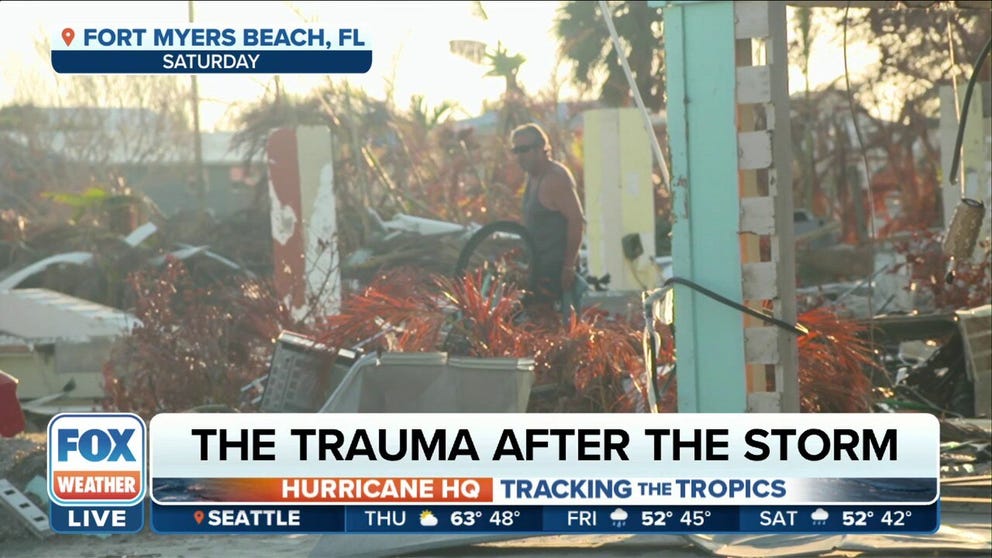 Mental health experts are spreading awareness about a specific type of trauma connected to surviving hurricanes. Two survivors of Hurricane Katrina, one of whom also survived Ian, spoke with FOX Weather's Mitti Hicks about the challenges they face, and keeping their eyes on the hope ahead.