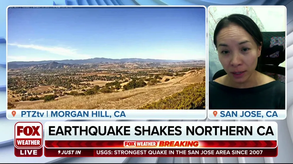Dr. Kimberly Blisniuk, Earthquake Expert at San Jose State University, joined FOX Weather to discuss the earthquake that rattled the San Francisco Bay Area on Tuesday.