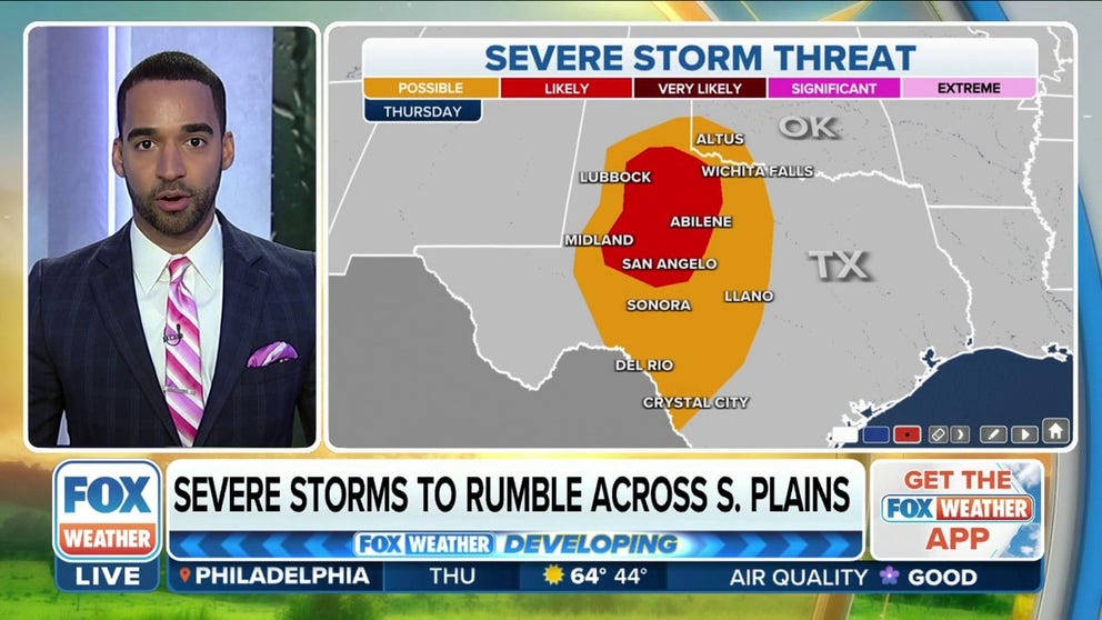 Severe storms, flooding rain to spread across southern Plains | Latest ...
