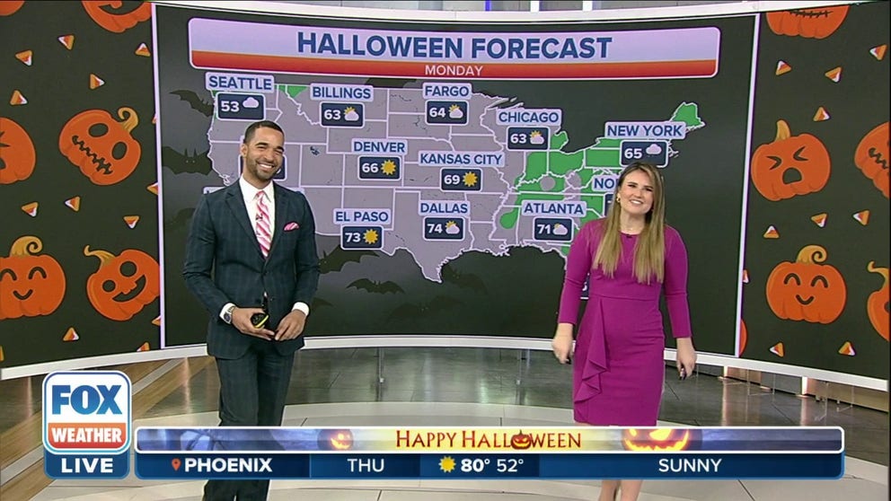 Halloween forecast from coast-to-coast | Latest Weather Clips | FOX Weather